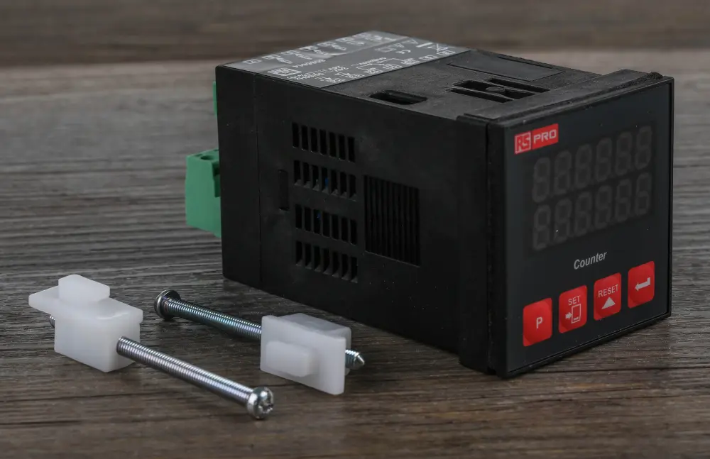 Contador de Pulso, con display LED de 6 dígitos, 24 V