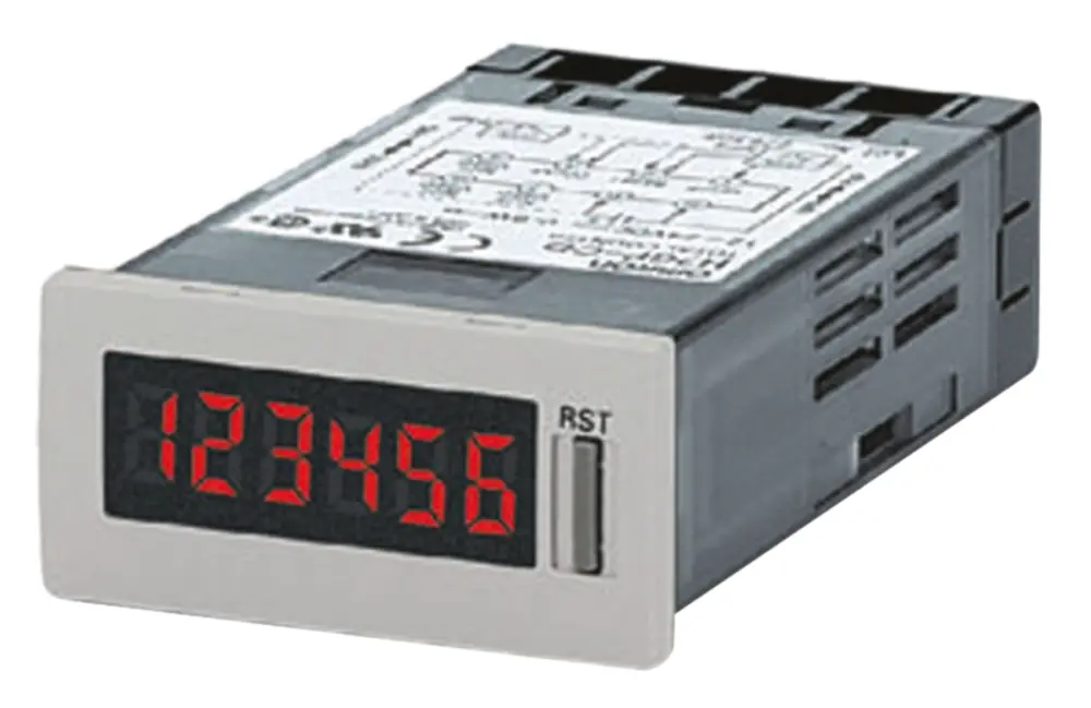 Contador Omron de Segundos, con display LCD de 6 dígitos, 100 → 240 V ac | H7GP-C