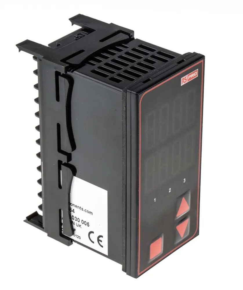 Controlador de temperatura PID, 96 x 48mm, 110 → 240 V ac Analógico, Termopar tipo B, Termopar tipo C,