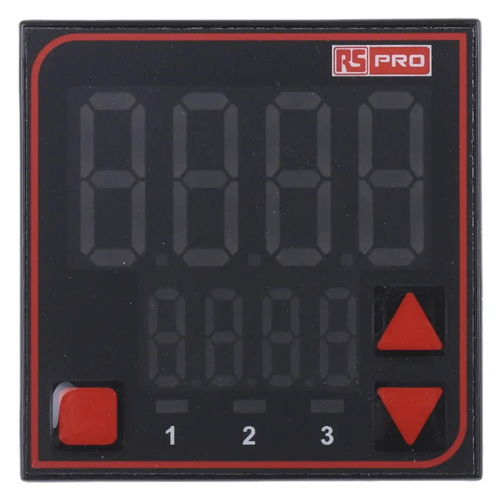 Controlador de temperatura PID, 48 x 48mm, 110 → 240 V ac Analógico, Termopar tipo B, Termopar tipo C,
