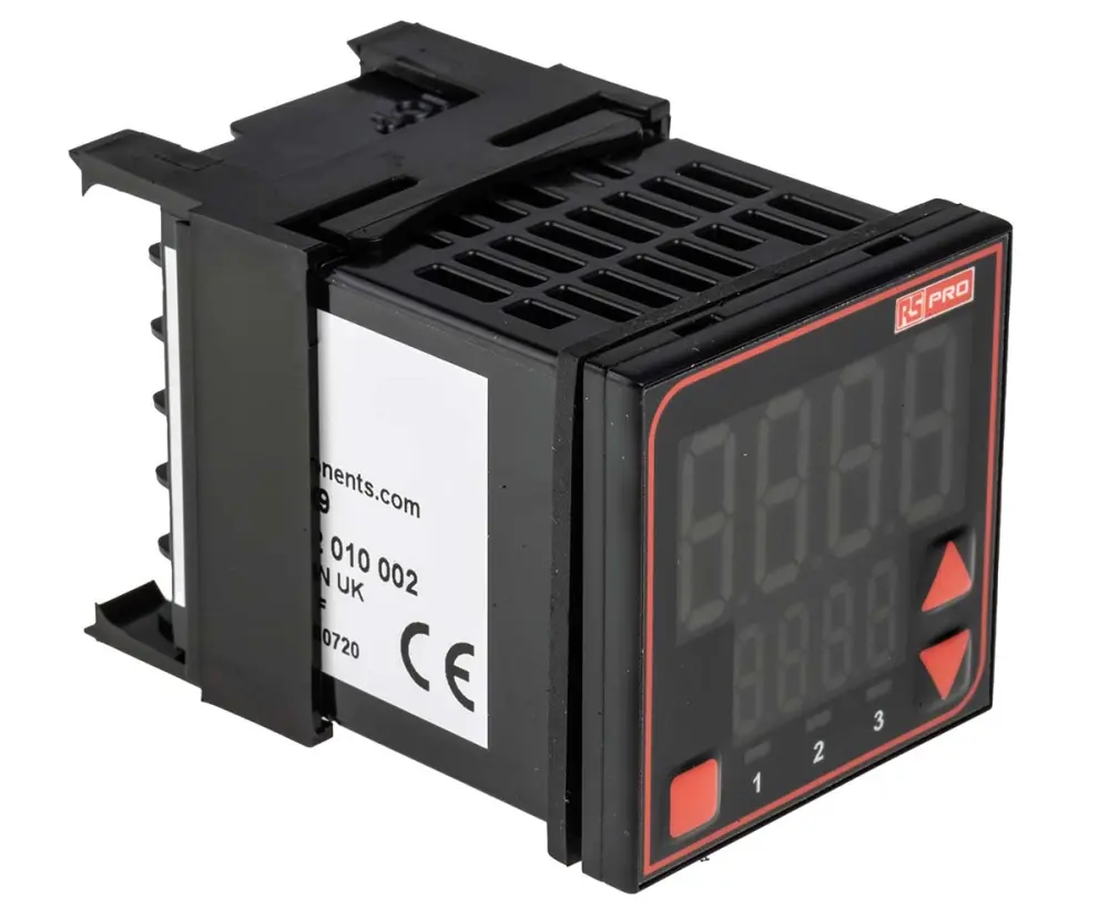 Controlador de temperatura PID, 48 x 48mm, 24 V ac / dc Analógico, Termopar tipo B, Termopar tipo C, Termopar