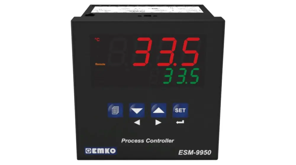 Módulo de control de temperatura Emko serie ESM, 1 entrada Relé | ESM-9950.1.20.2.1/00.00/0.0.0.0