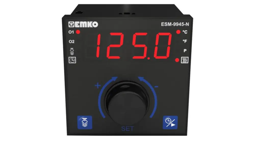 Módulo de control de temperatura Emko serie ESM, 1 entrada Relé | ESM-9945-N.5.20.0.1/01.01/1.0.0.0