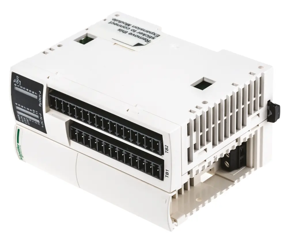 Módulo lógico Schneider Electric Twido, 24 V dc, 8 salidas tipo Analógico, Relay, comunicación DeviceNet | TWDLMDA20DRT