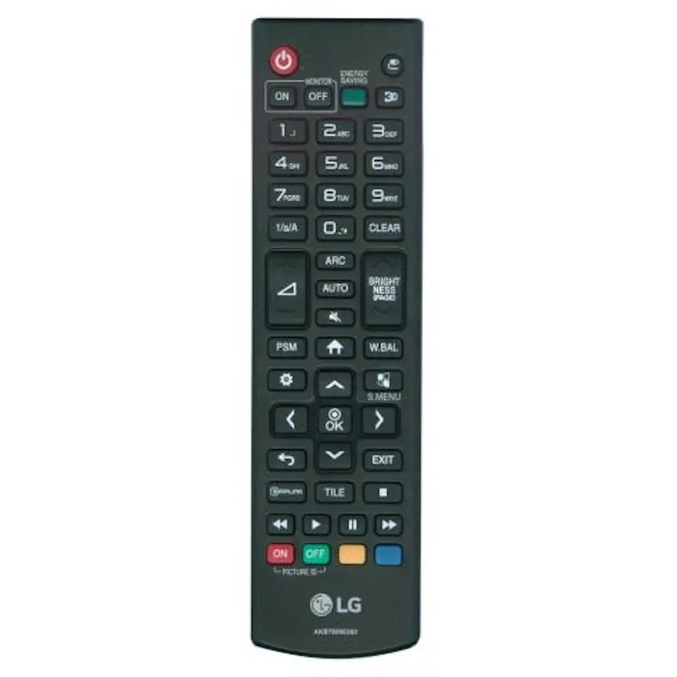 Control remoto del monitor LG AKB75095383