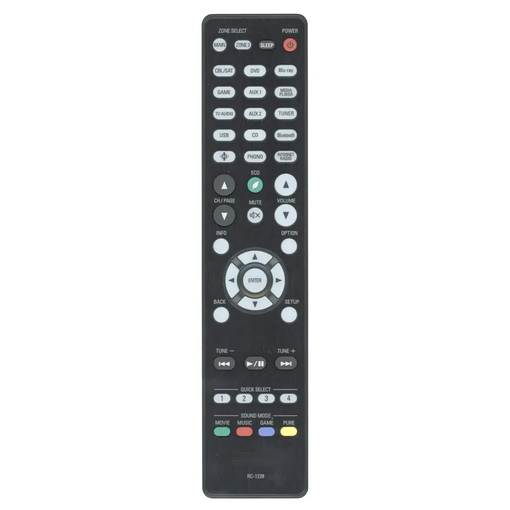Control remoto del receptor Denon RC1228
