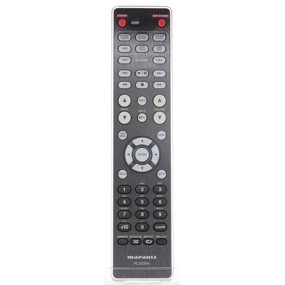 Control remoto del receptor Marantz RC003NA