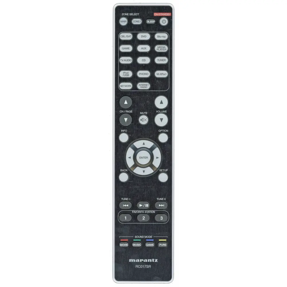 Control remoto del receptor Marantz RC017SR