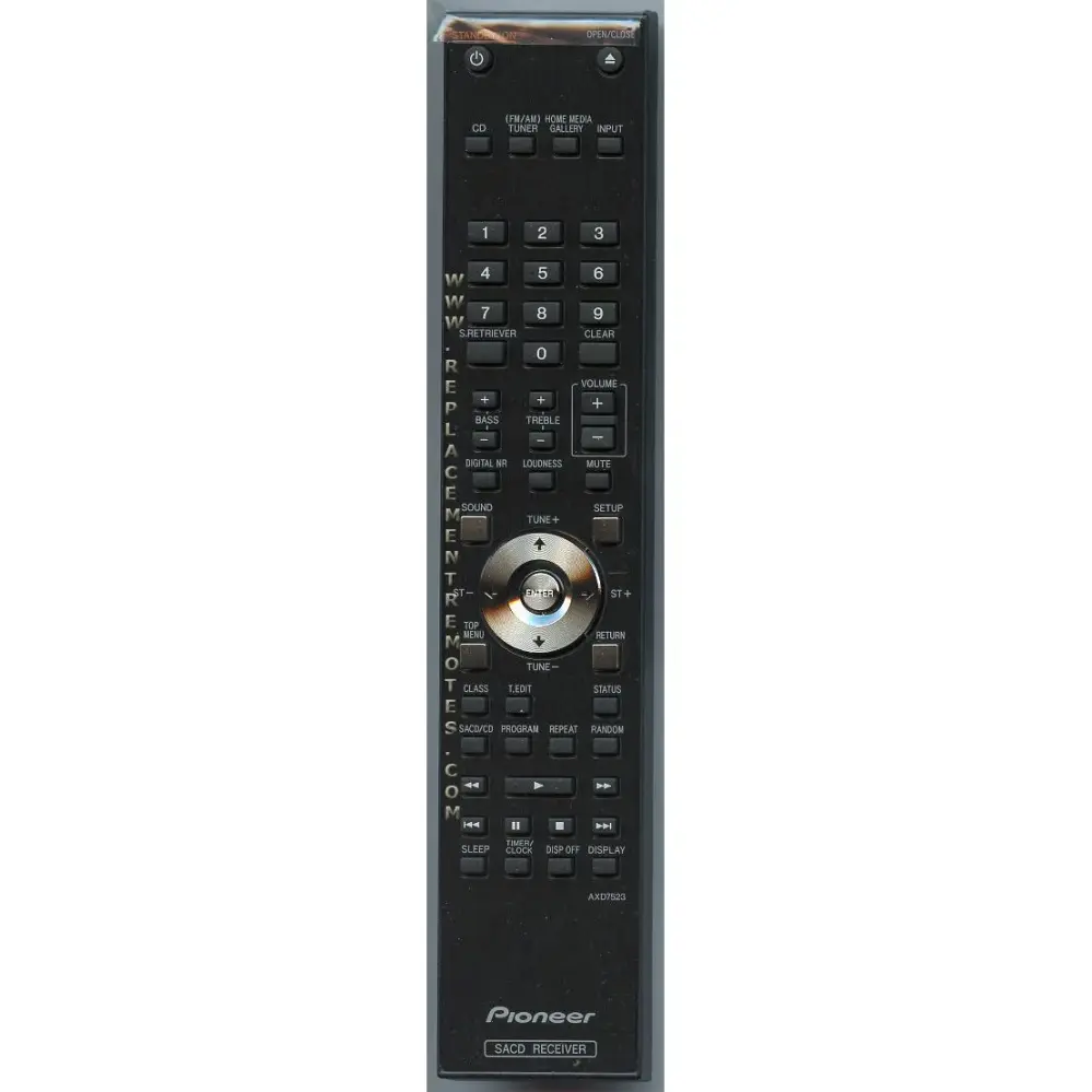 Control remoto del receptor Pioneer AXD7523