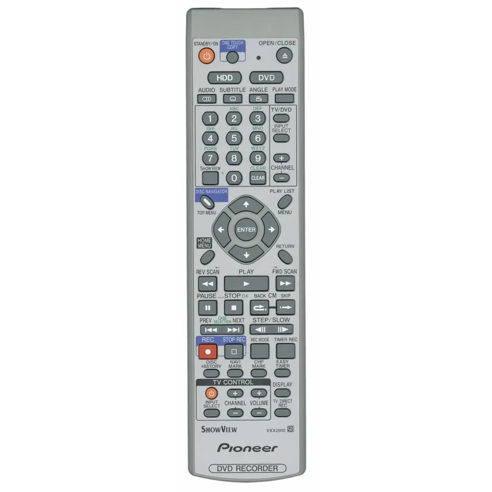 Control remoto del receptor Pioneer VXX2910