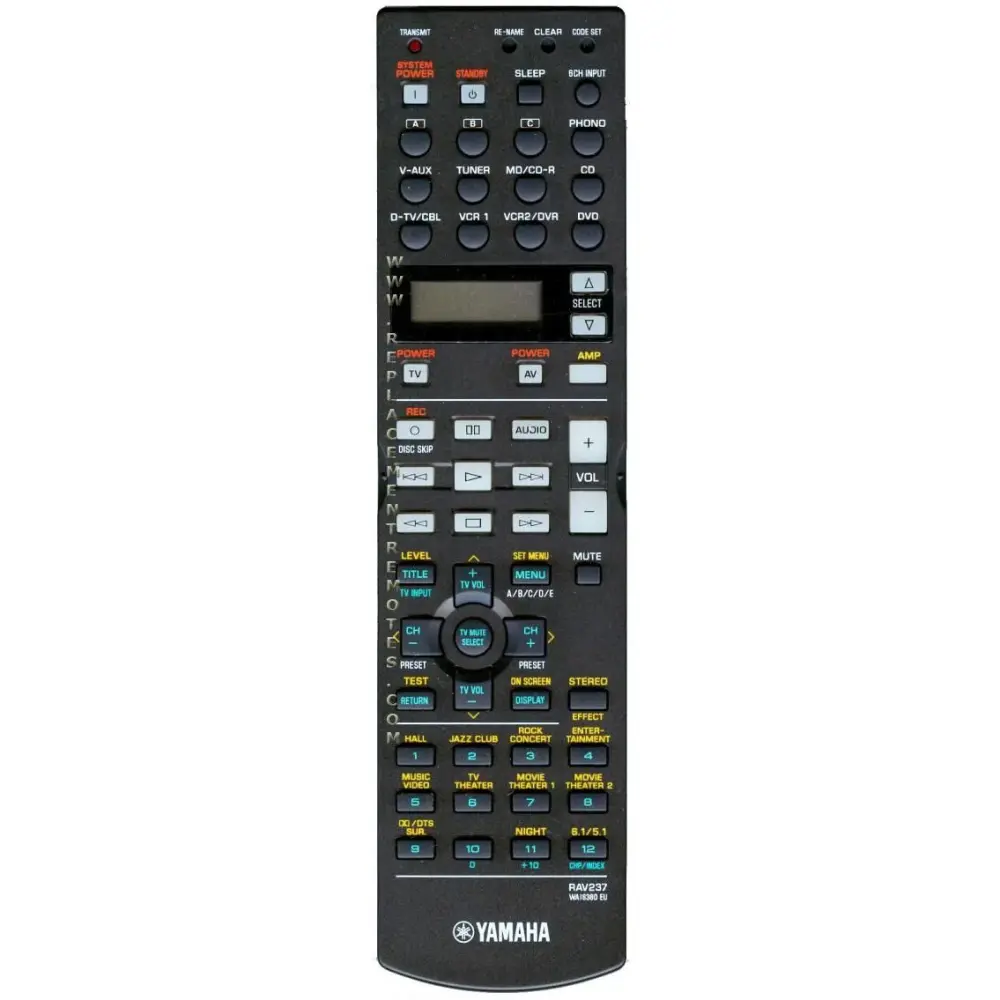 Control remoto del receptor Yamaha RAV237