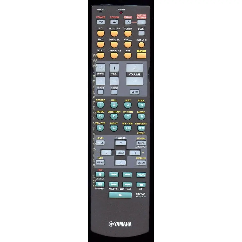 Control remoto del receptor Yamaha RAV249