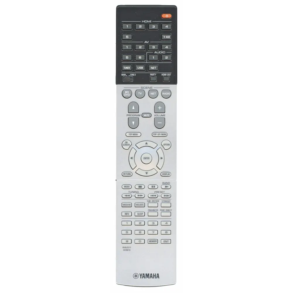 Control remoto del receptor Yamaha RAV511