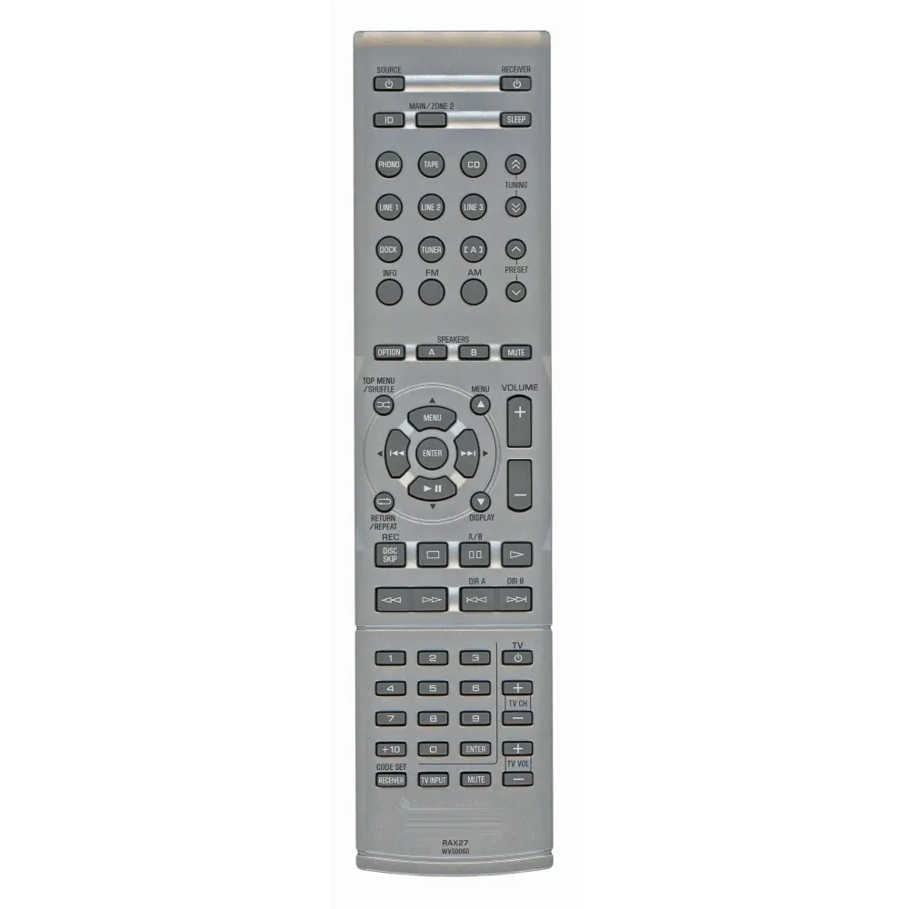 Control remoto del receptor Yamaha RAX27