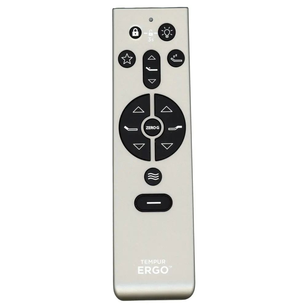 Control remoto para cama ajustable Tempur-Pedic RF396B Ergo 3.0