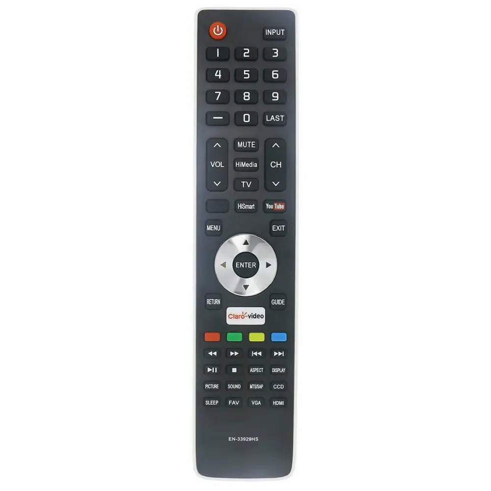 Control remoto para TV Hisense EN33929HS de Centroamérica