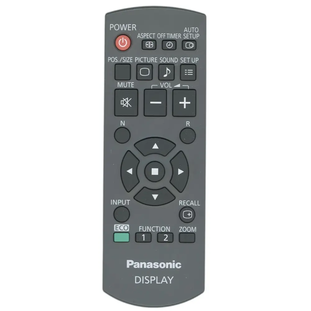 Control remoto para monitor Panasonic N2QAYB000691