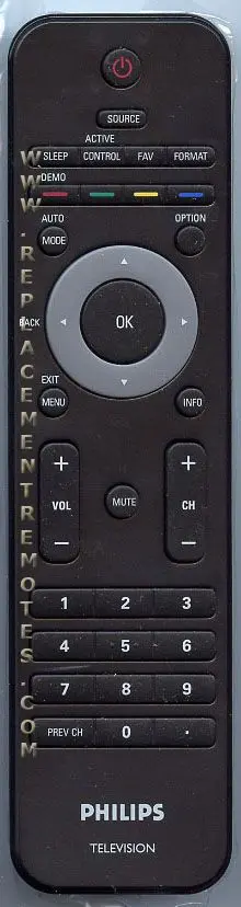 Control remoto para TV Philips 313922852812