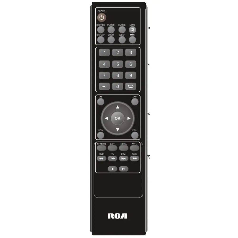 Control remoto para TV RCA RLC4009REM
