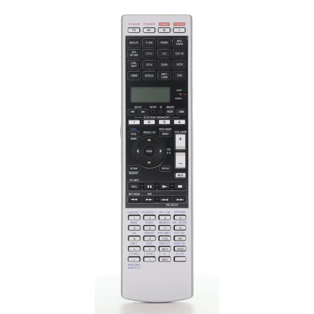 Control remoto para receptor Yamaha RAV380 - WK481000