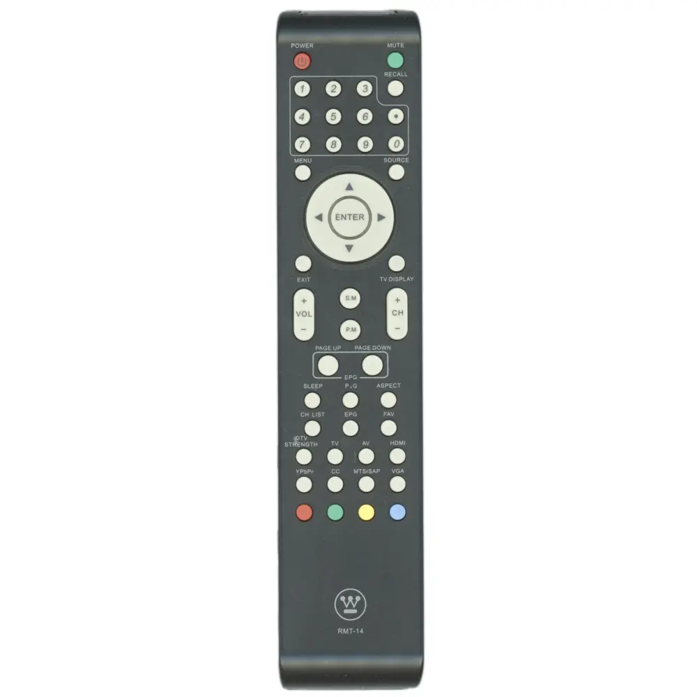 Control remoto para TV Westinghouse RMT14