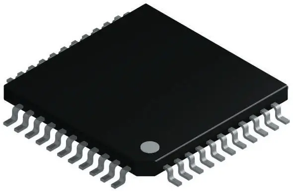 ADC AD7859LASZ, Octal, 12 bits, 100ksps, MQFP, 44 pines Analog Devices