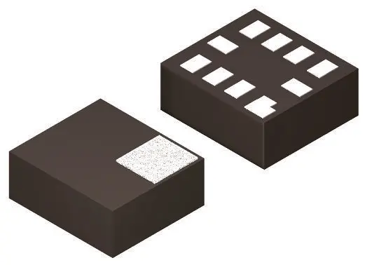 ADC ADS1115IRUGT, Quad, 16 bits, 860sps, X2QFN, 10 pines Texas Instruments
