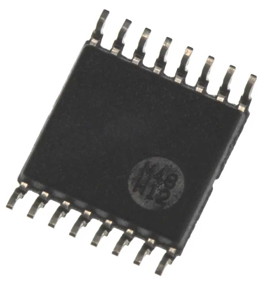 ADC ADS7828EB/250, Octal, 12 bits, 50ksps, TSSOP, 16 pines Texas Instruments