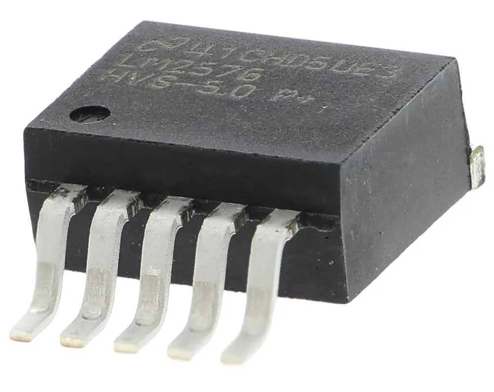 Regulador de conmutación LM2576HVS-5.0/NOPB, Controlador Buck, 3A D2PAK (TO-263), 5 pines, Fijo, 58 kHz Texas Instruments