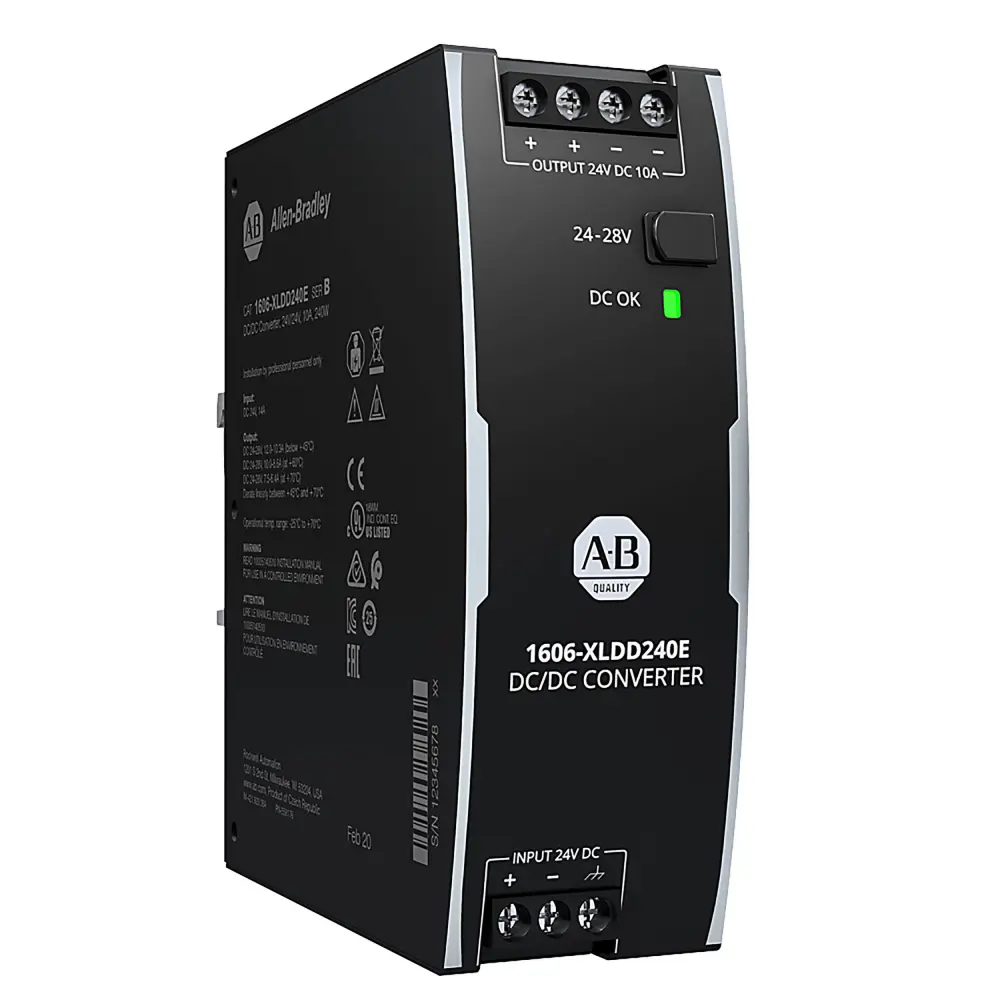 Convertidor dc-dc 240W, Salida 24V dc, 10A | 1606-XLDD240E Allen Bradley