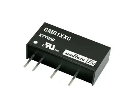 Convertidor dc-dc 0.75W, Salida ±15V dc, ±25mA, 0.06 | CMR0515S3C Murata Power Solutions