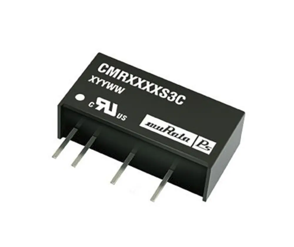 Convertidor dc-dc 0.75W, Salida ±15V dc, ±25mA, 0.045 | CMR1215S3C Murata Power Solutions