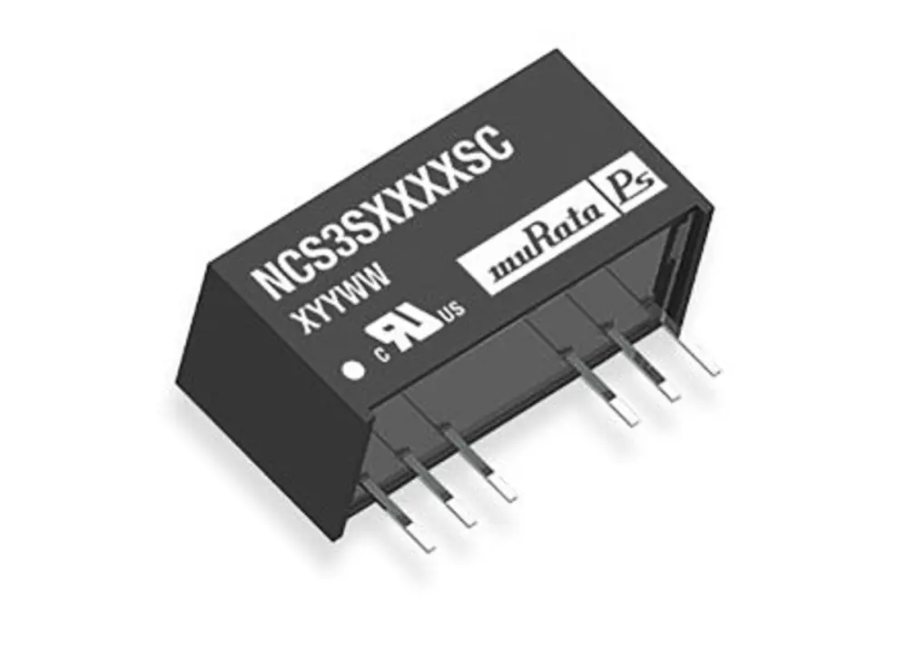 Convertidor dc-dc 3W, Salida 12V dc, 250mA, ±1% | NCS3S4812SC Murata Power Solutions