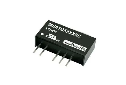 Convertidor dc-dc 1W, Salida ±12V dc, ±42mA, ±2.5% | MEA1D2412DC Murata Power Solutions