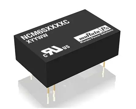 Convertidor dc-dc 6W, Salida 12V dc, 500mA, 0.002 | NCM6S0512EC Murata Power Solutions
