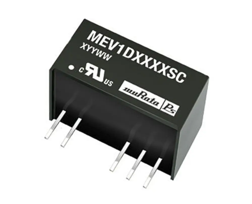 Convertidor dc-dc 1W, Salida ±15V dc, ±33mA, 0.024 | MEV1D2415SC Murata Power Solutions
