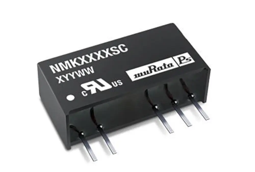 Convertidor dc-dc 2W, Salida ±15V dc, ±67mA, 0.03 | NMK2415SC Murata Power Solutions