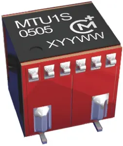 Convertidor dc-dc 1W, Salida 5V dc, 200mA | MTU1S0505MC Murata Power Solutions