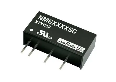 Convertidor dc-dc 2W, Salida 9V dc, 222mA, 0.045 | NMG1509SC Murata Power Solutions