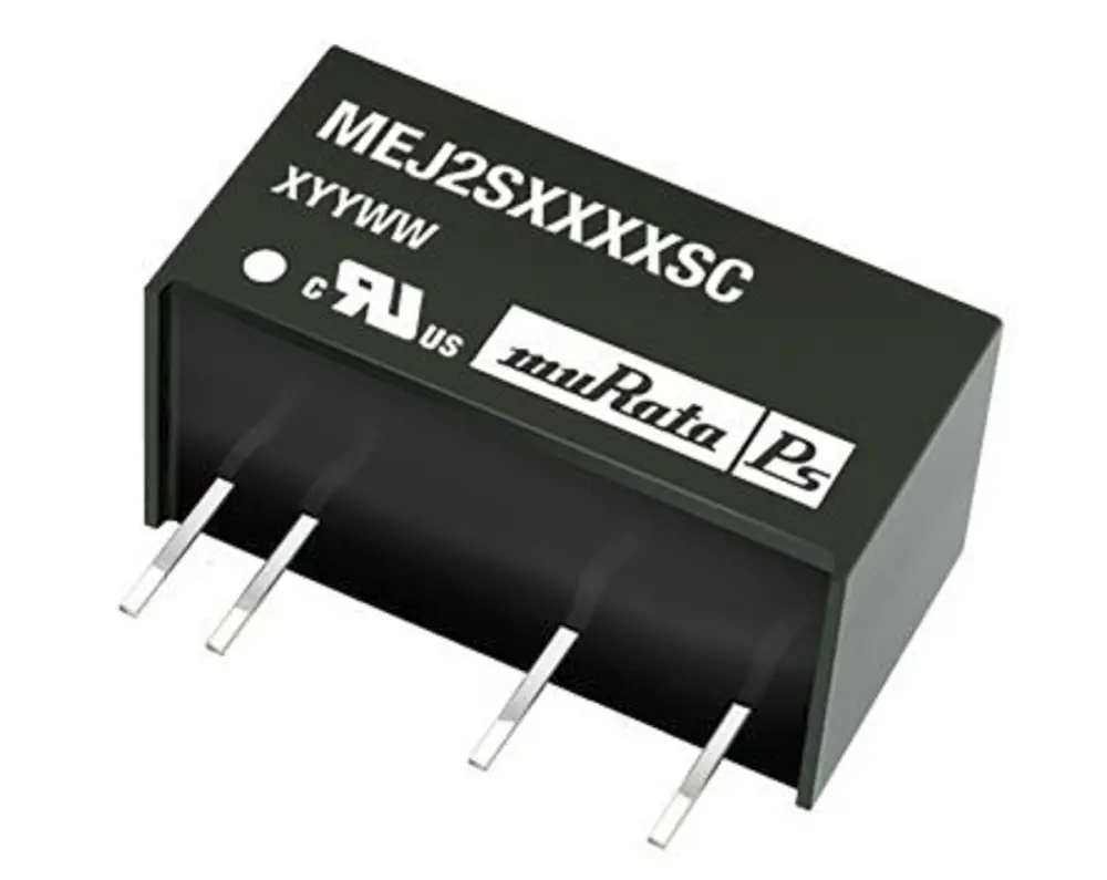 Convertidor dc-dc 2W, Salida 3.3V dc, 606mA, 0.11 | MEJ2S1203SC Murata Power Solutions