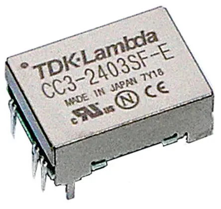 Convertidor dc-dc 3W, Salida 5V dc, 600mA, 40mV | CC3-1205SF-E TDK-Lambda