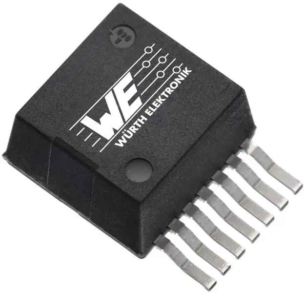 Convertidor dc-dc 171032401, Reducción, 0,8 MHz, PFM, 7 pines Wurth Elektronik