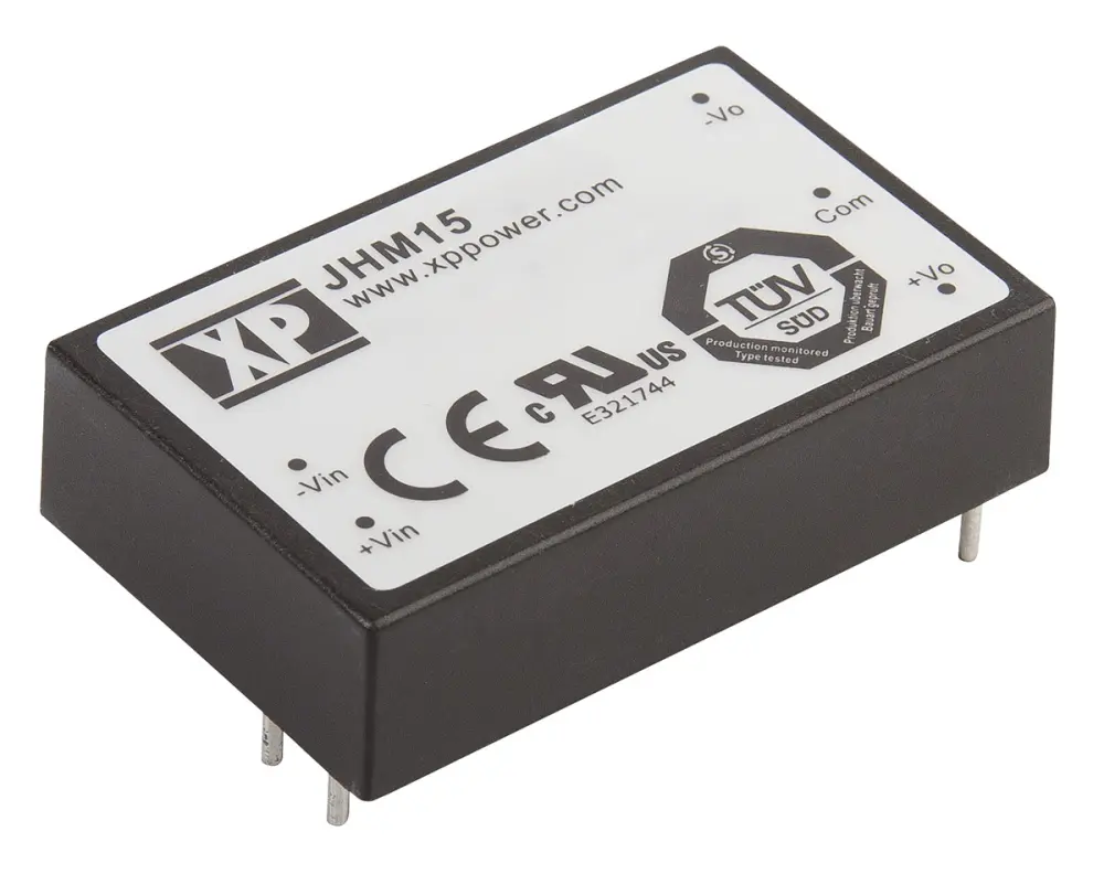 Convertidor dc-dc 15W, Salida 12V dc, 1.25A, ±1 (10 to 100% Load) %, ±2 (0 to 10% Load) % No Sí | JHM1524S12 XP Power