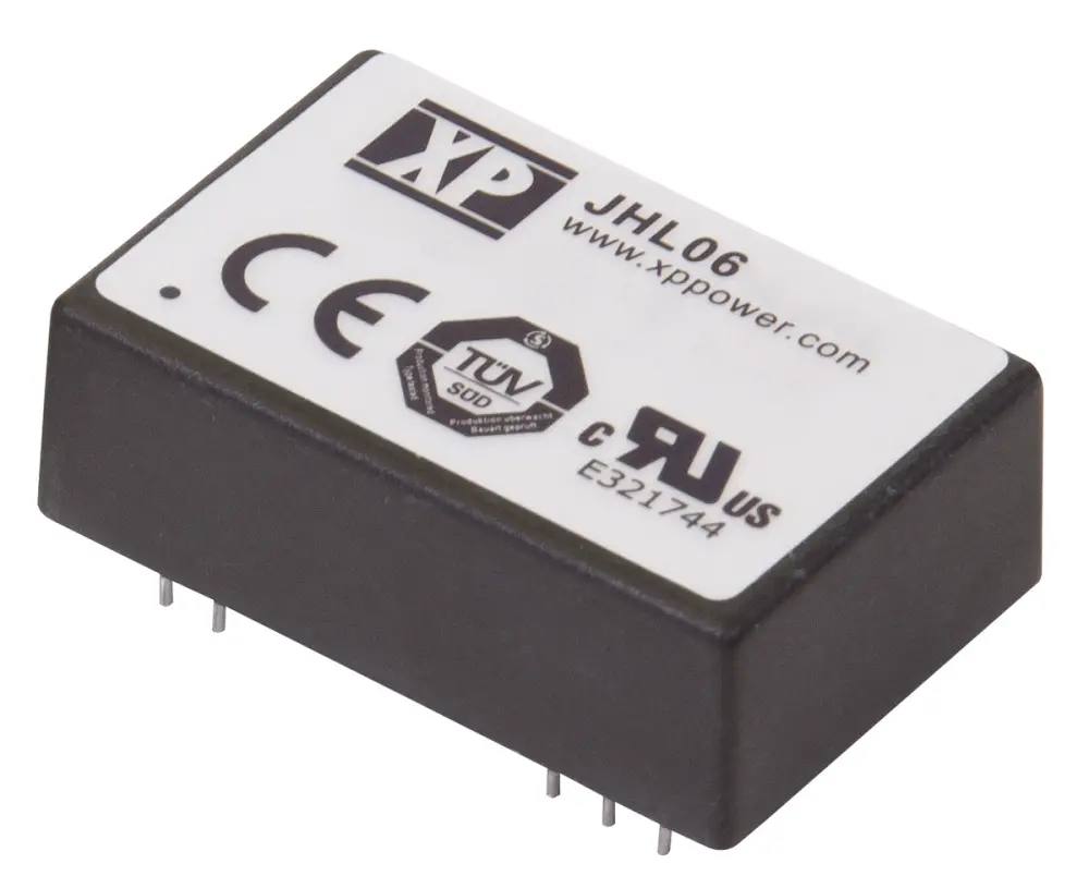 Convertidor dc-dc 6W, Salida 15V dc, 400mA, ±1% No Sí | JHL0624S15 XP Power
