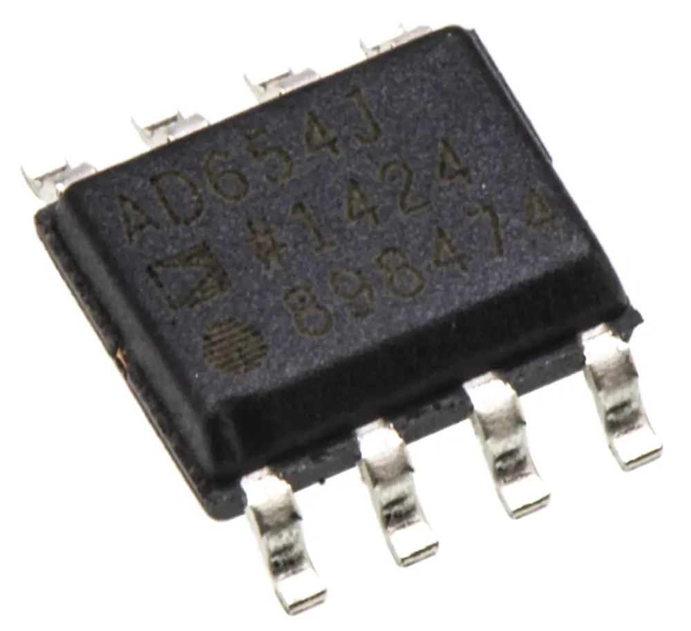 Convertidor de frecuencia tensión, AD654JRZ, No síncrono, 500kHz, Linealidad NaN%, SOIC, 8 pines Analog Devices