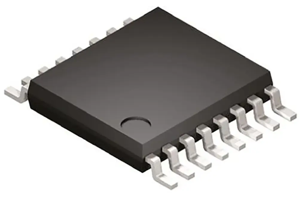 Convertidor digital analógico DAC7568ICPW, 12 bits ±0.2%FSR Octal TSSOP, 16 pines, Serie (SPI) Texas Instruments