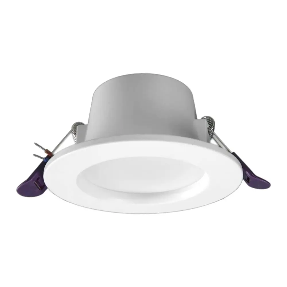 Downlight LED oasis redondo empotrar 12w 4200k marco blanco - 3 Ejes
