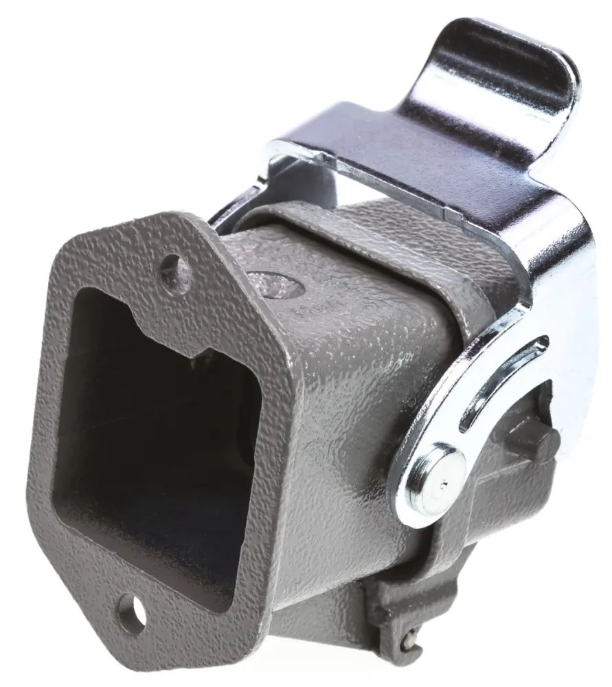 Base para conector industrial con entrada inferior HARTING serie Han tamaño 3A | 9200030306