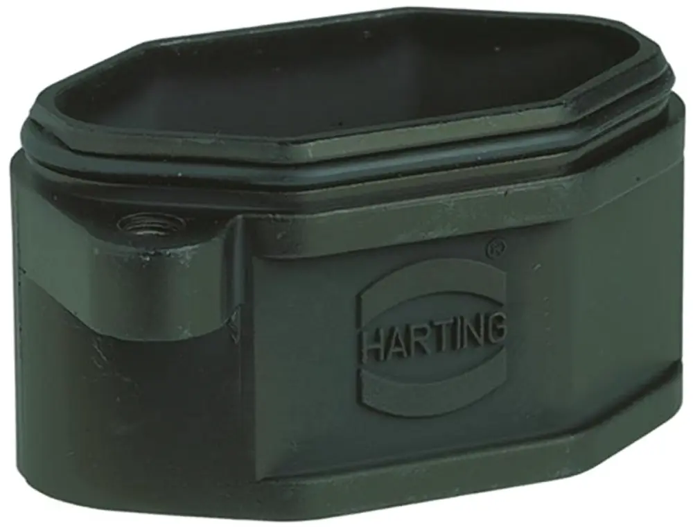 Base para conector industrial HARTING serie Han HPR Series tamaño 3, con rosca M6 | 9400030311