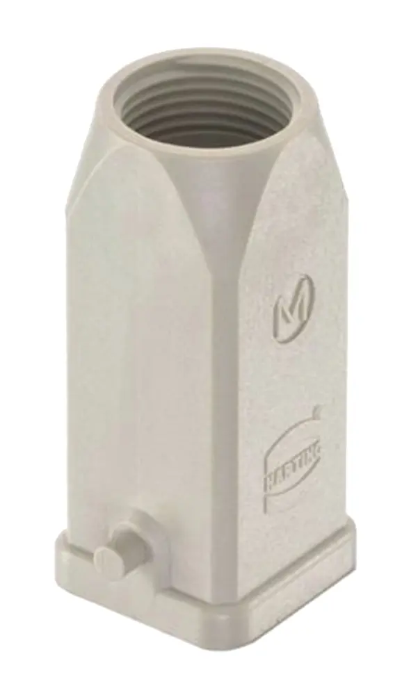 Carcasa para conector industrial con entrada superior HARTING serie Han tamaño 3A, con rosca M20 | 19200030427